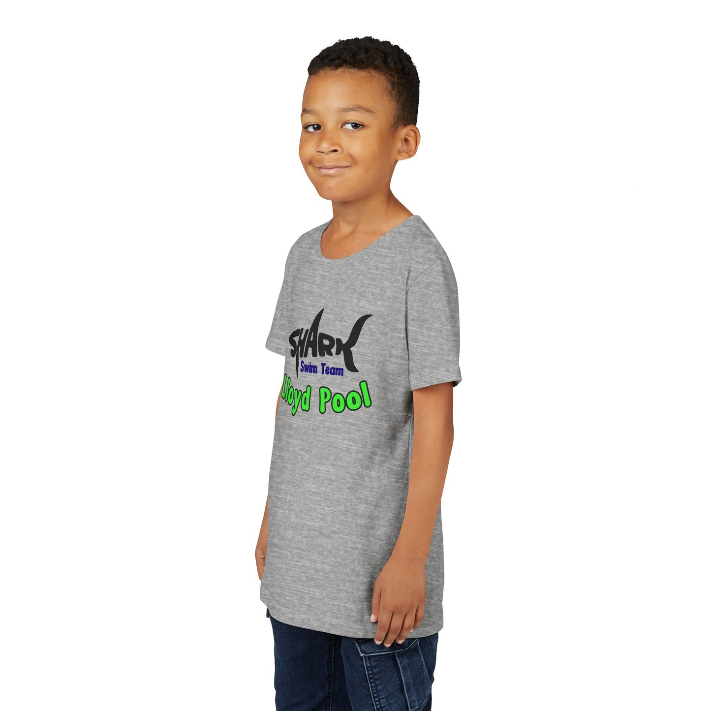 Youth T-Shirt - Shark Swim Team- Lloyd Swim Team
