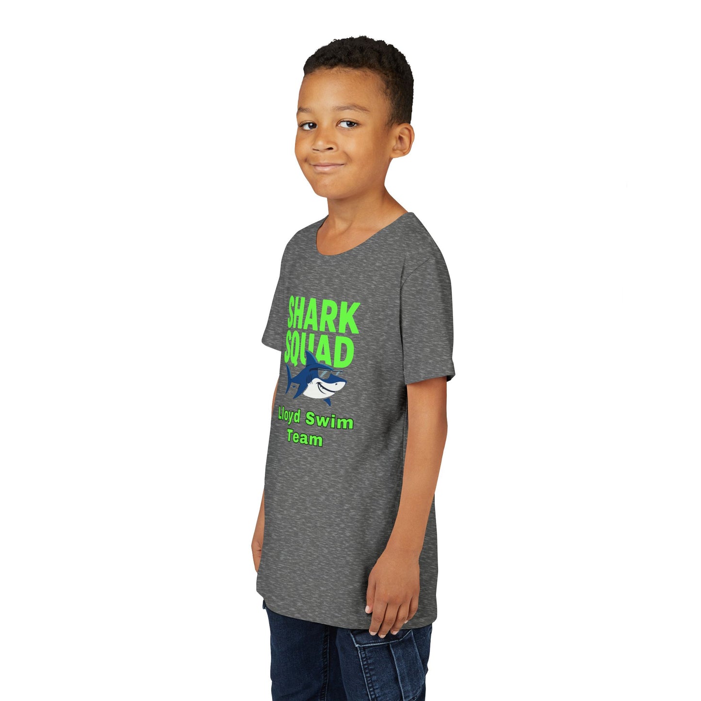 Youth T-Shirt - Shark Squad - Lloyd Swim Team