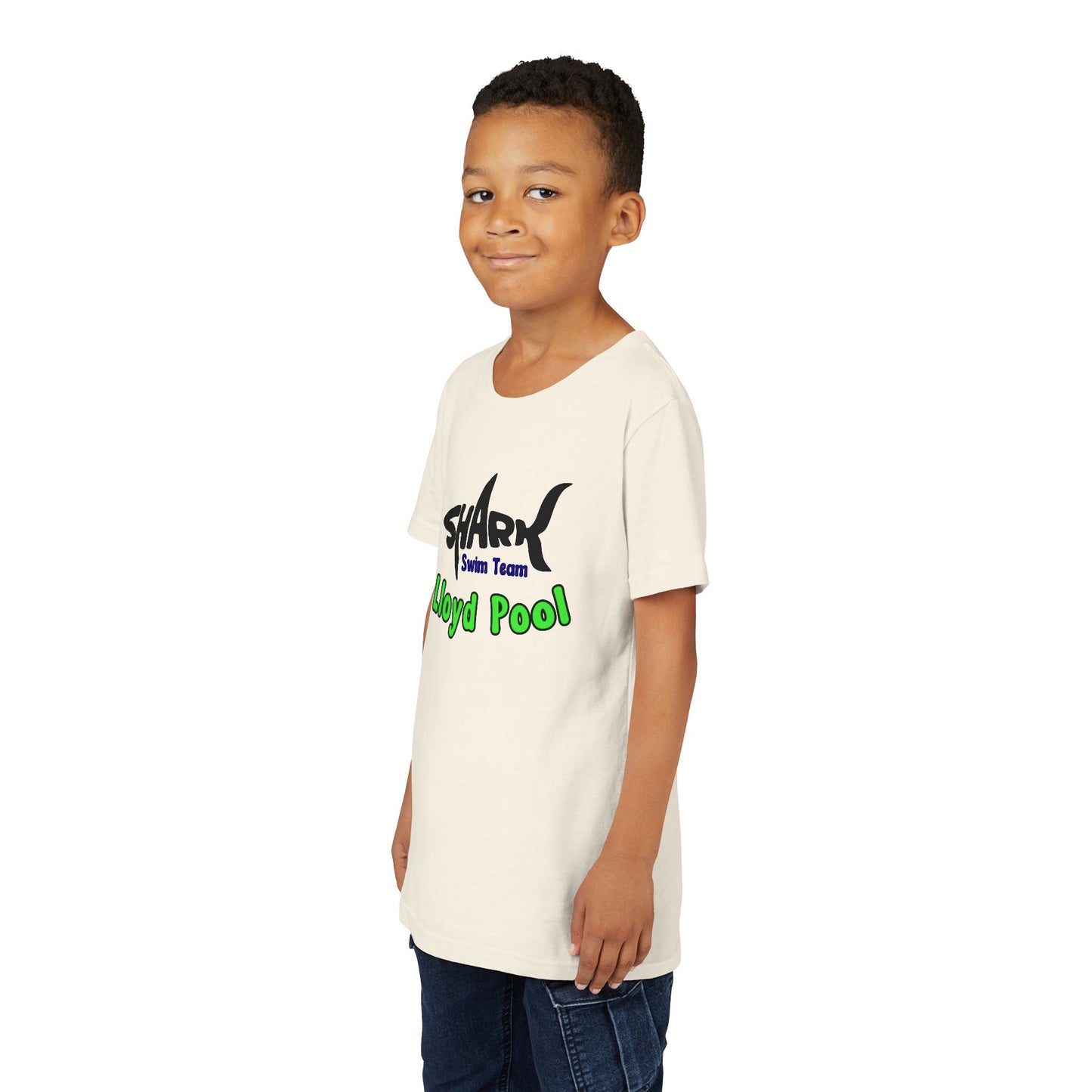 Youth T-Shirt - Shark Swim Team- Lloyd Swim Team