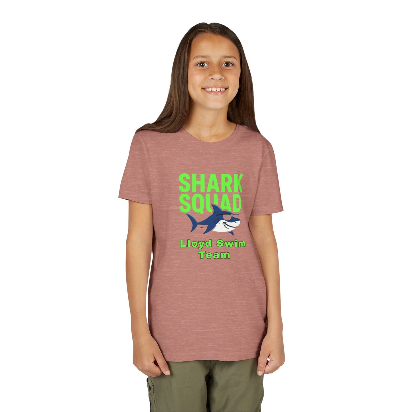Youth T-Shirt - Shark Squad - Lloyd Swim Team
