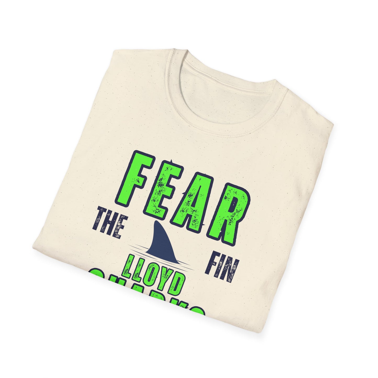 Adult Unisex T-Shirt - Fear The Fin - Lloyd Swim Team