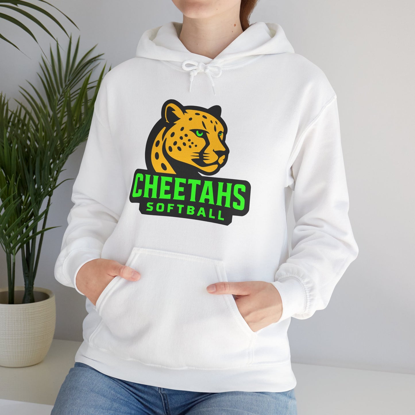 Cheetahs Softball Hoodie β Unisex Team Spirit Sweatshirt, Cozy Fan Gear with Free Shipping