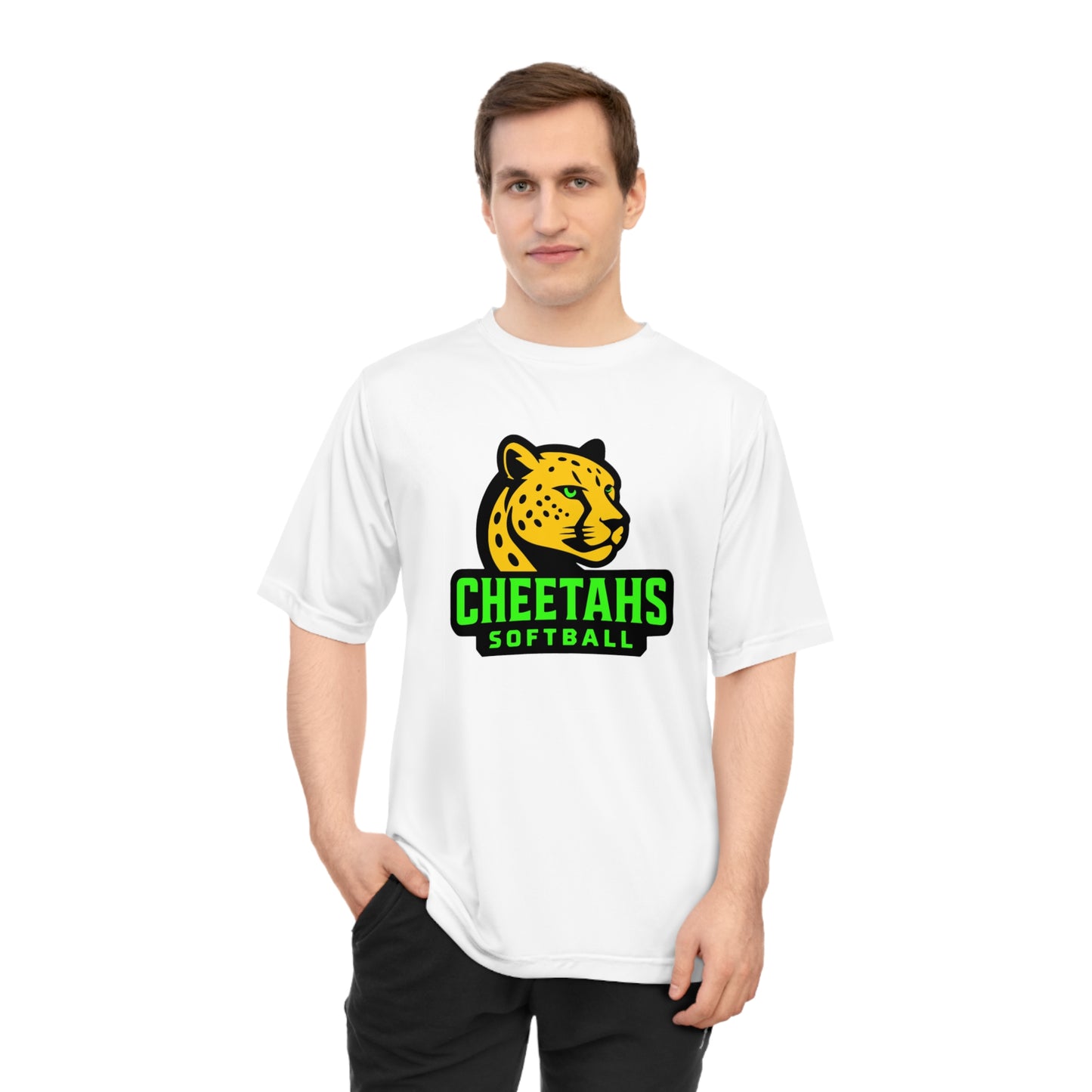 Cheetahs Softball Performance Tee β Moisture-Wicking, UPF Protection, Free Shipping