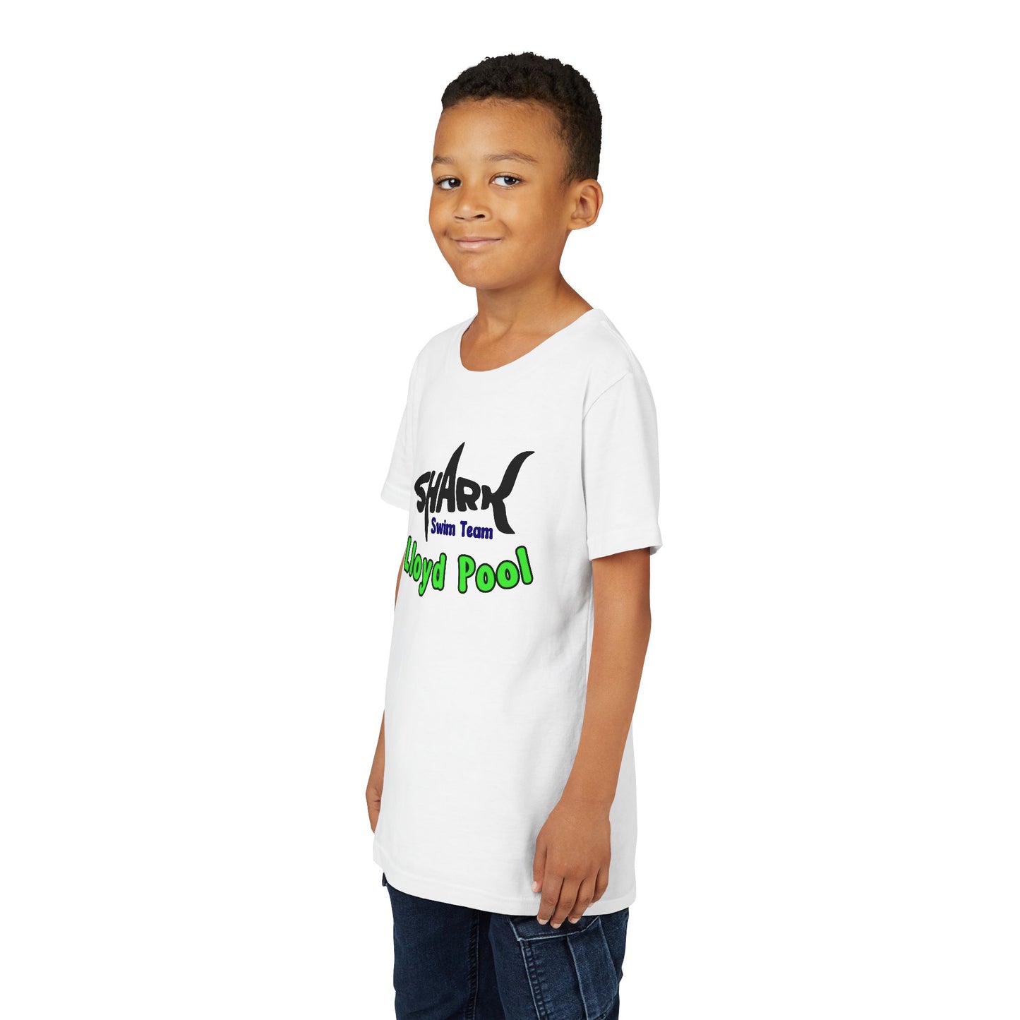 Youth T-Shirt - Shark Swim Team- Lloyd Swim Team