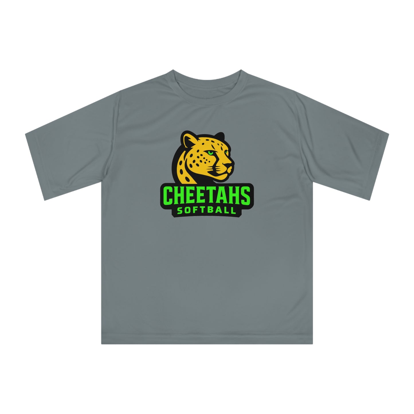 Cheetahs Softball Performance Tee β Moisture-Wicking, UPF Protection, Free Shipping