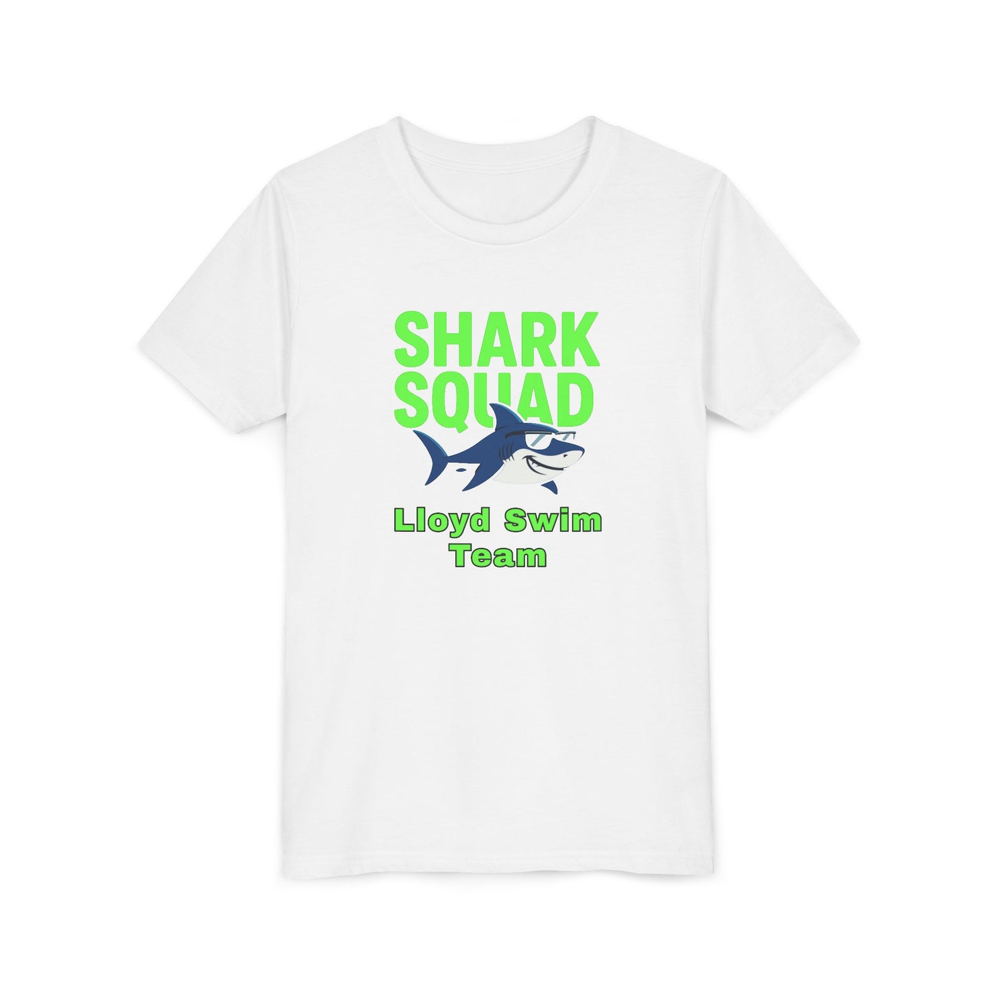 Youth T-Shirt - Shark Squad - Lloyd Swim Team