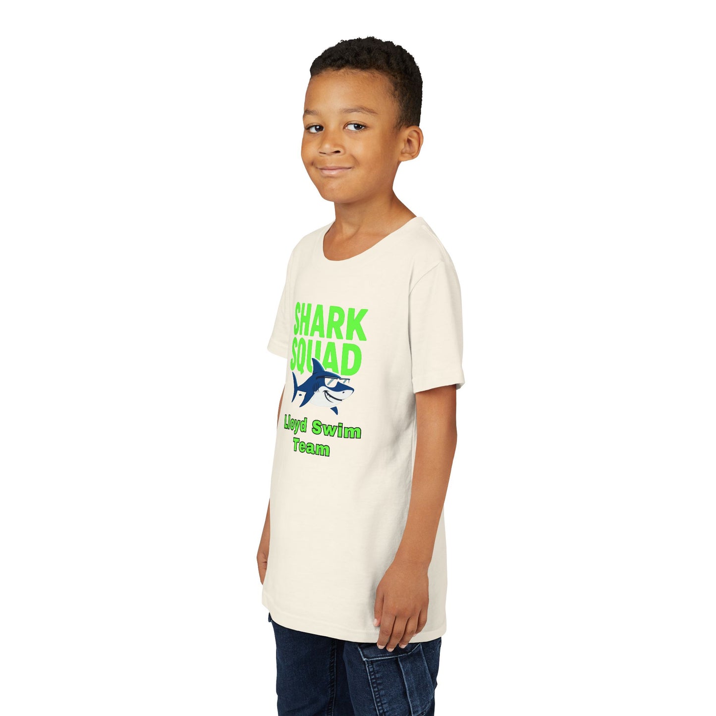Youth T-Shirt - Shark Squad - Lloyd Swim Team