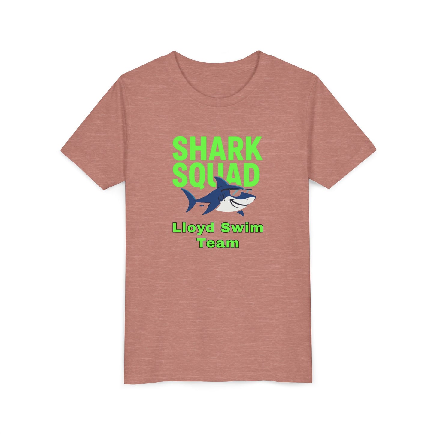 Youth T-Shirt - Shark Squad - Lloyd Swim Team
