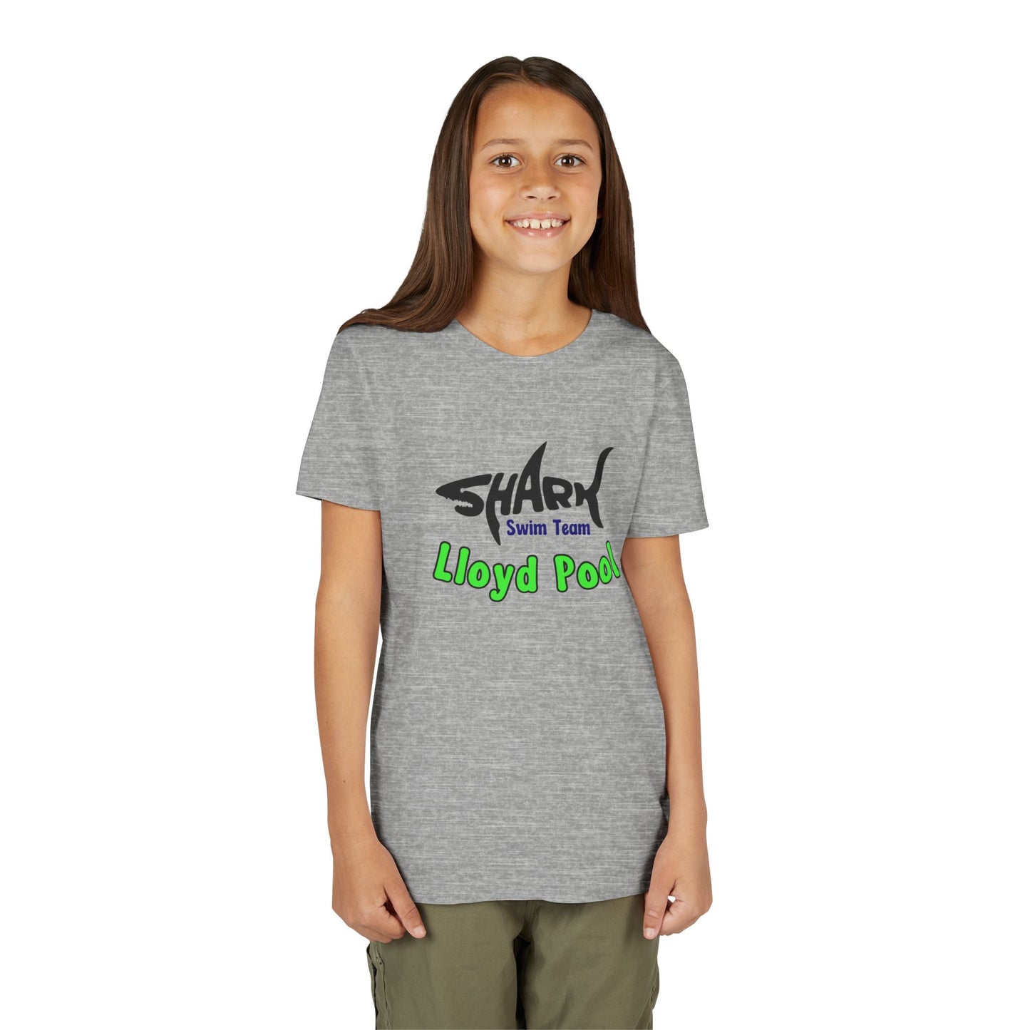 Youth T-Shirt - Shark Swim Team- Lloyd Swim Team