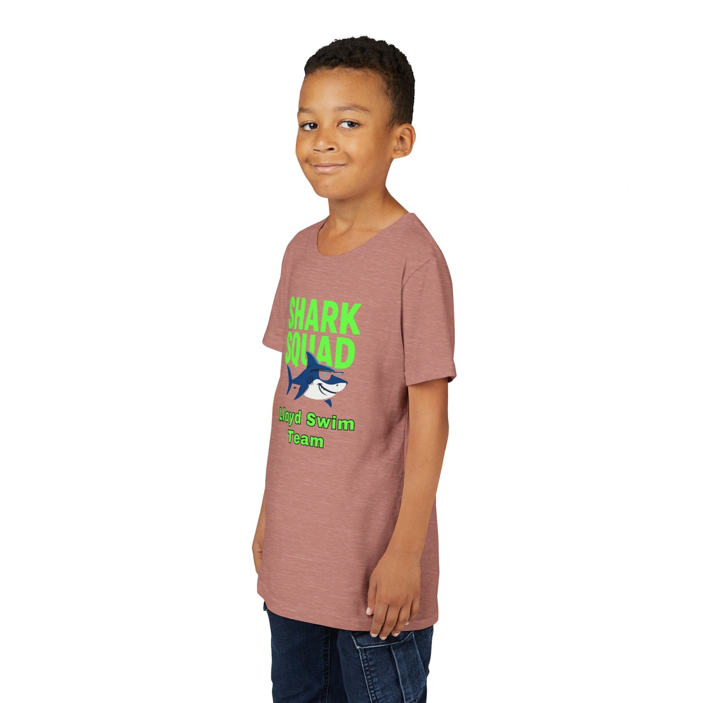 Youth T-Shirt - Shark Squad - Lloyd Swim Team