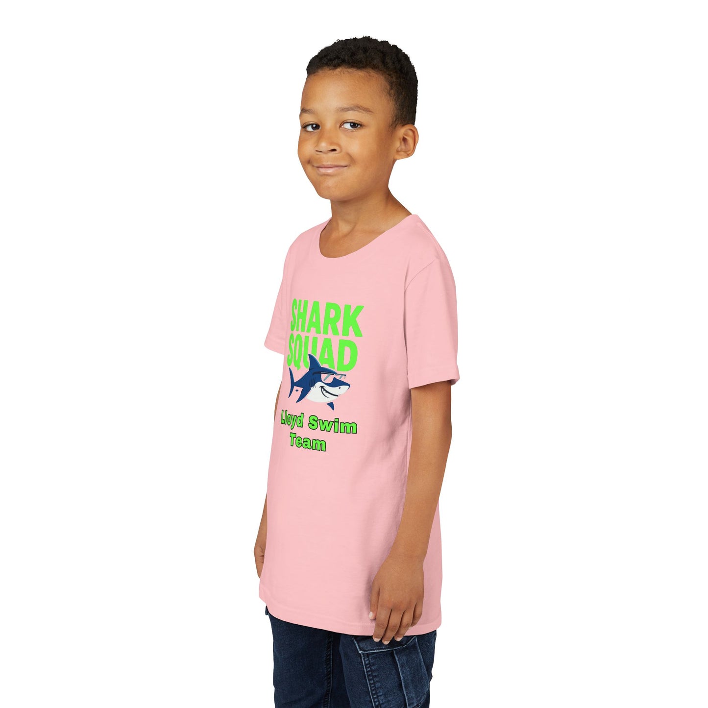 Youth T-Shirt - Shark Squad - Lloyd Swim Team
