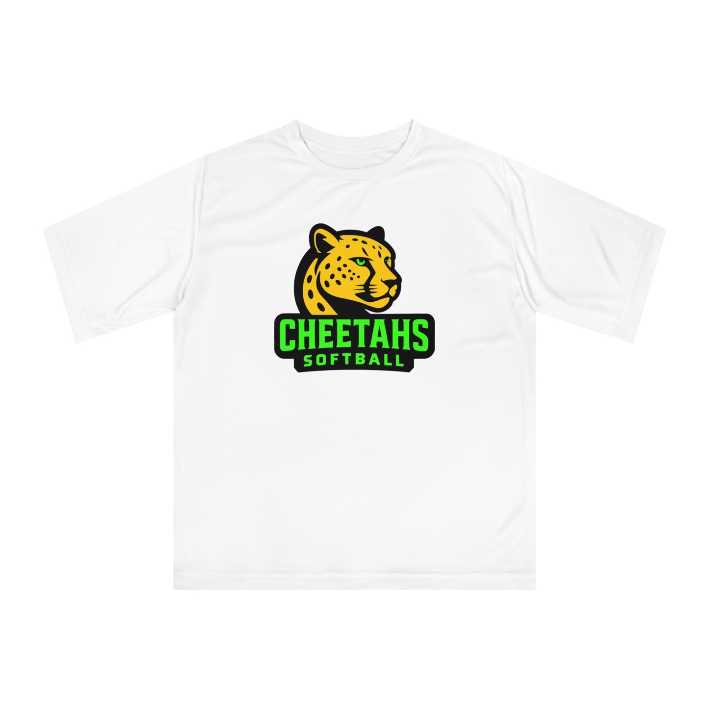 Cheetahs Softball Performance Tee β Moisture-Wicking, UPF Protection, Free Shipping