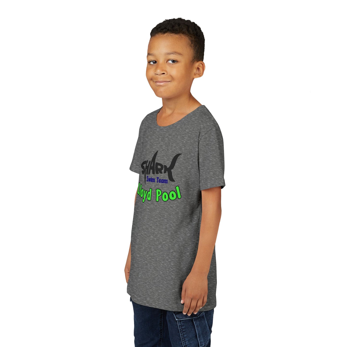Youth T-Shirt - Shark Swim Team- Lloyd Swim Team