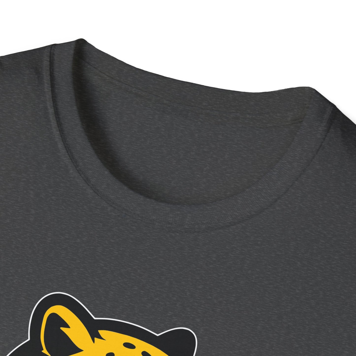 Cheetahs Softball Adult Unisex Softstyle T-Shirt | Spirit Wear | White Outline | Free Shipping