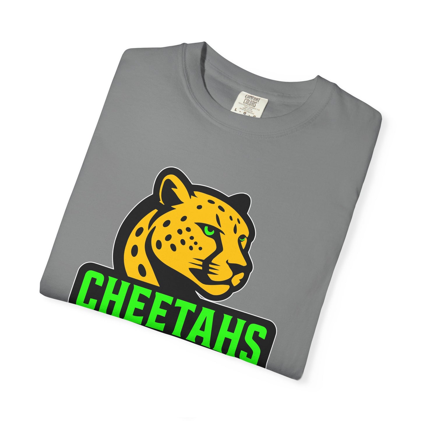 Cheetahs Softball Comfort Colors T-Shirt | Unisex Garment-Dyed Spirit Wear, Team Pride, Free Shipping