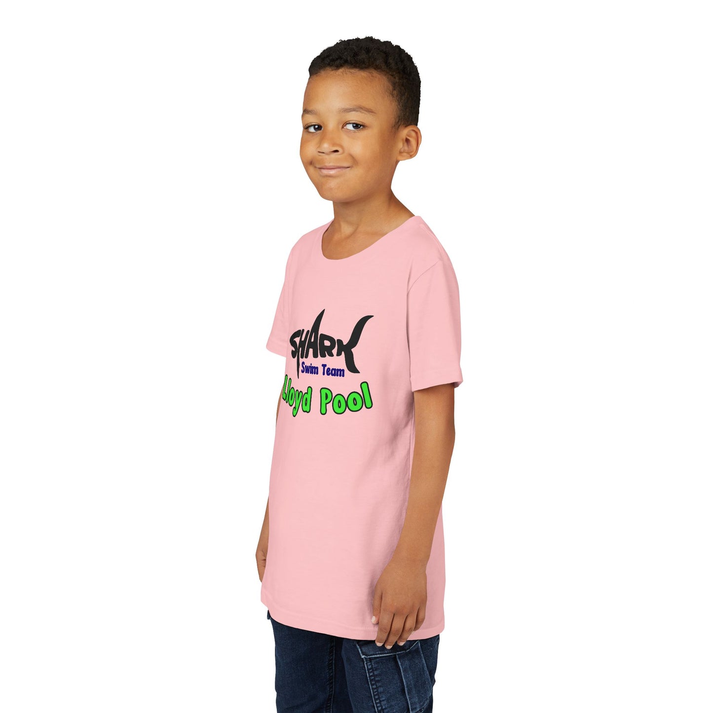Youth T-Shirt - Shark Swim Team- Lloyd Swim Team