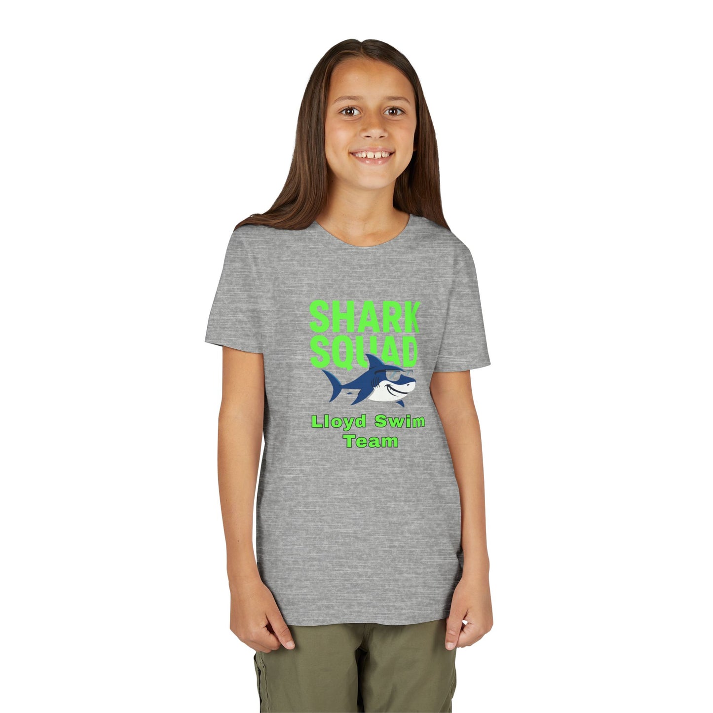Youth T-Shirt - Shark Squad - Lloyd Swim Team