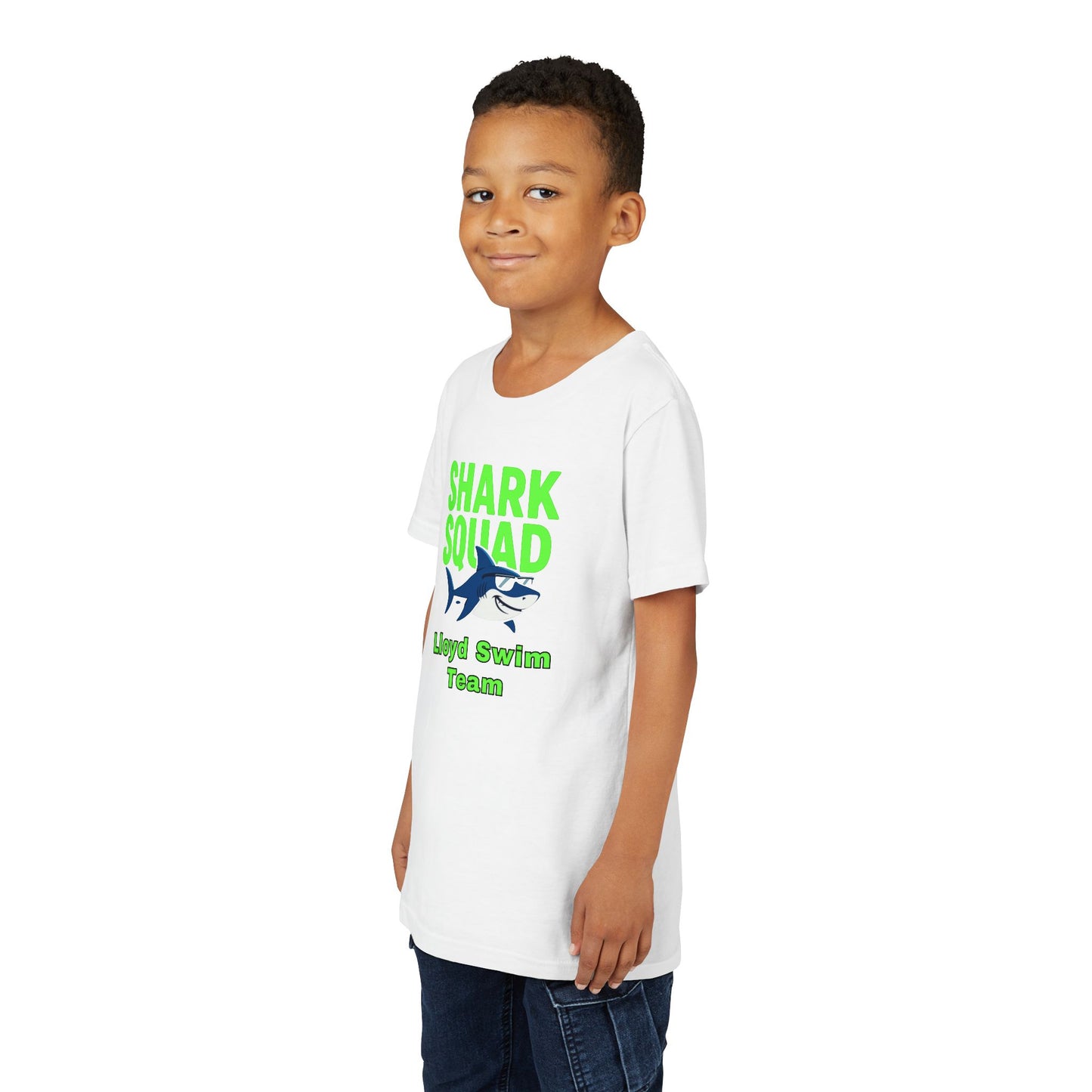 Youth T-Shirt - Shark Squad - Lloyd Swim Team