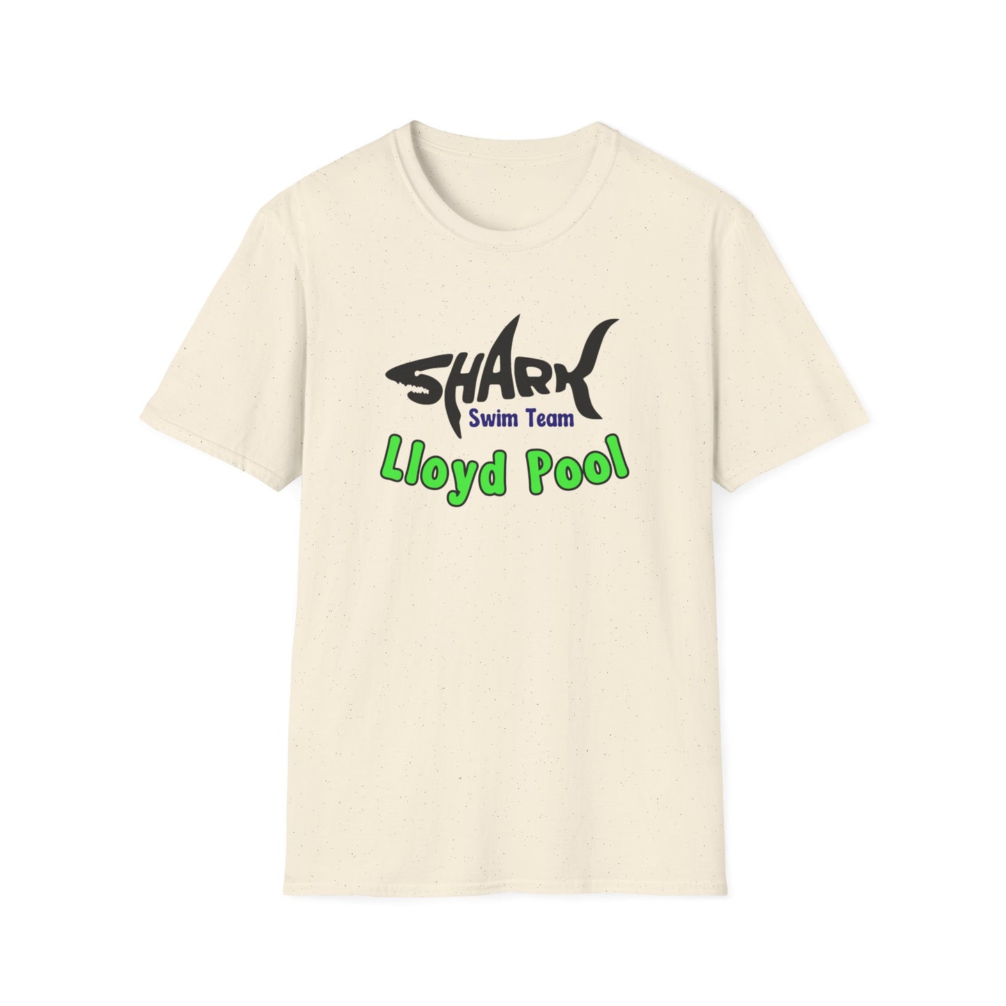 Adult Unisex T-Shirt - Shark Swim Team - Lloyd Swim Team