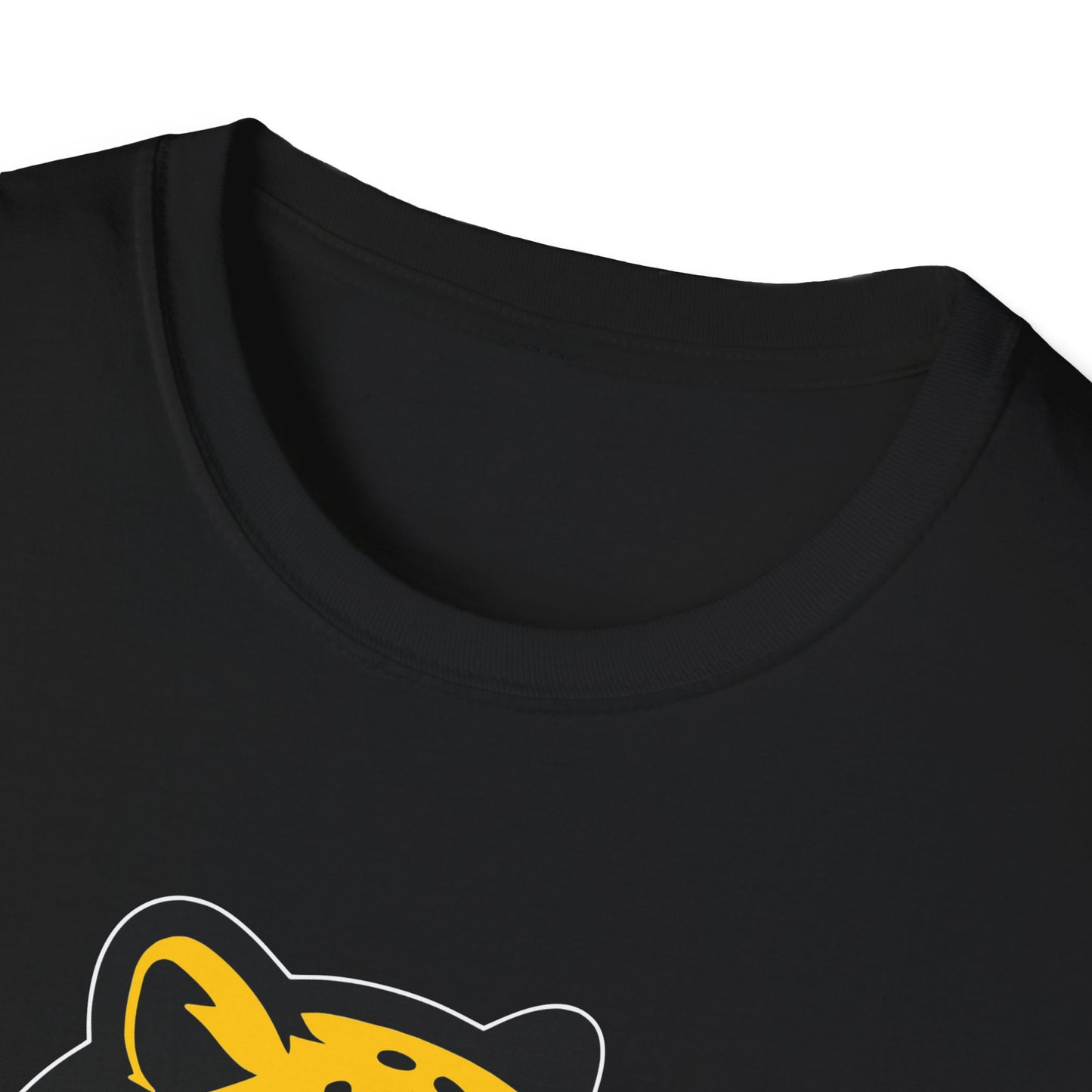 Cheetahs Softball Adult Unisex Softstyle T-Shirt | Spirit Wear | White Outline | Free Shipping