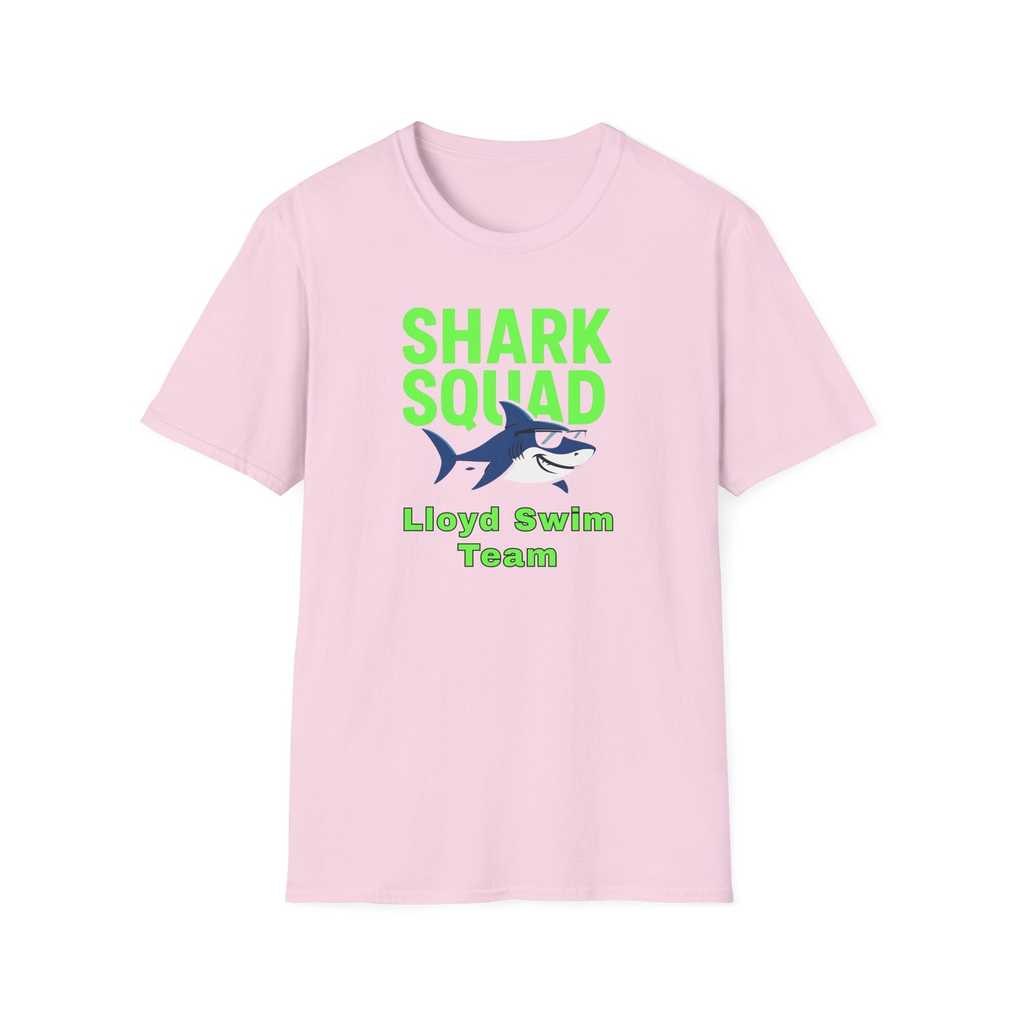 Adult Unisex T-Shirt - Shark Squad - Lloyd Swim Team