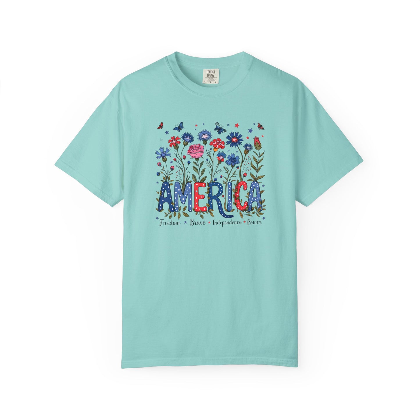 Adult Comfort Colors T-Shirt - America - 4th of July