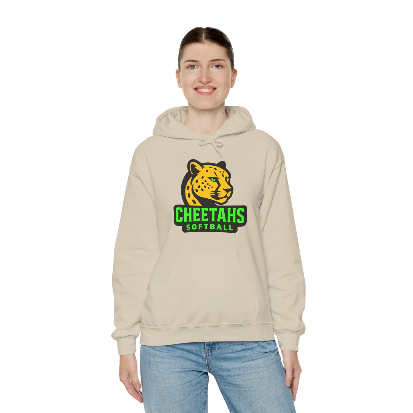 Cheetahs Softball Hoodie – Unisex Team Spirit Sweatshirt, Cozy Fan Gear with Free Shipping