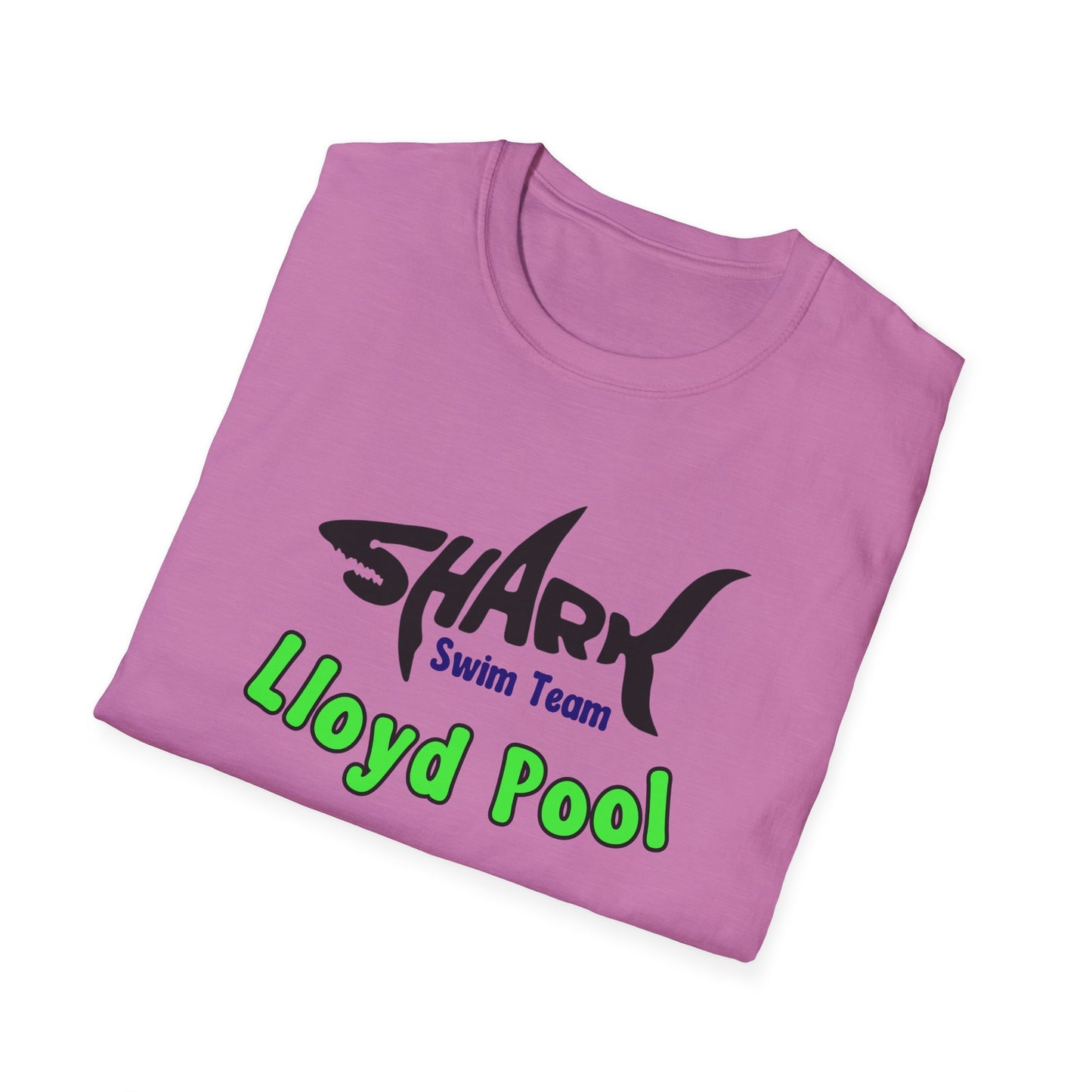 Adult Unisex T-Shirt - Shark Swim Team - Lloyd Swim Team