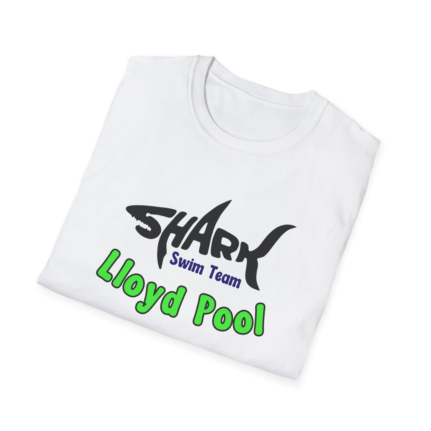 Adult Unisex T-Shirt - Shark Swim Team - Lloyd Swim Team