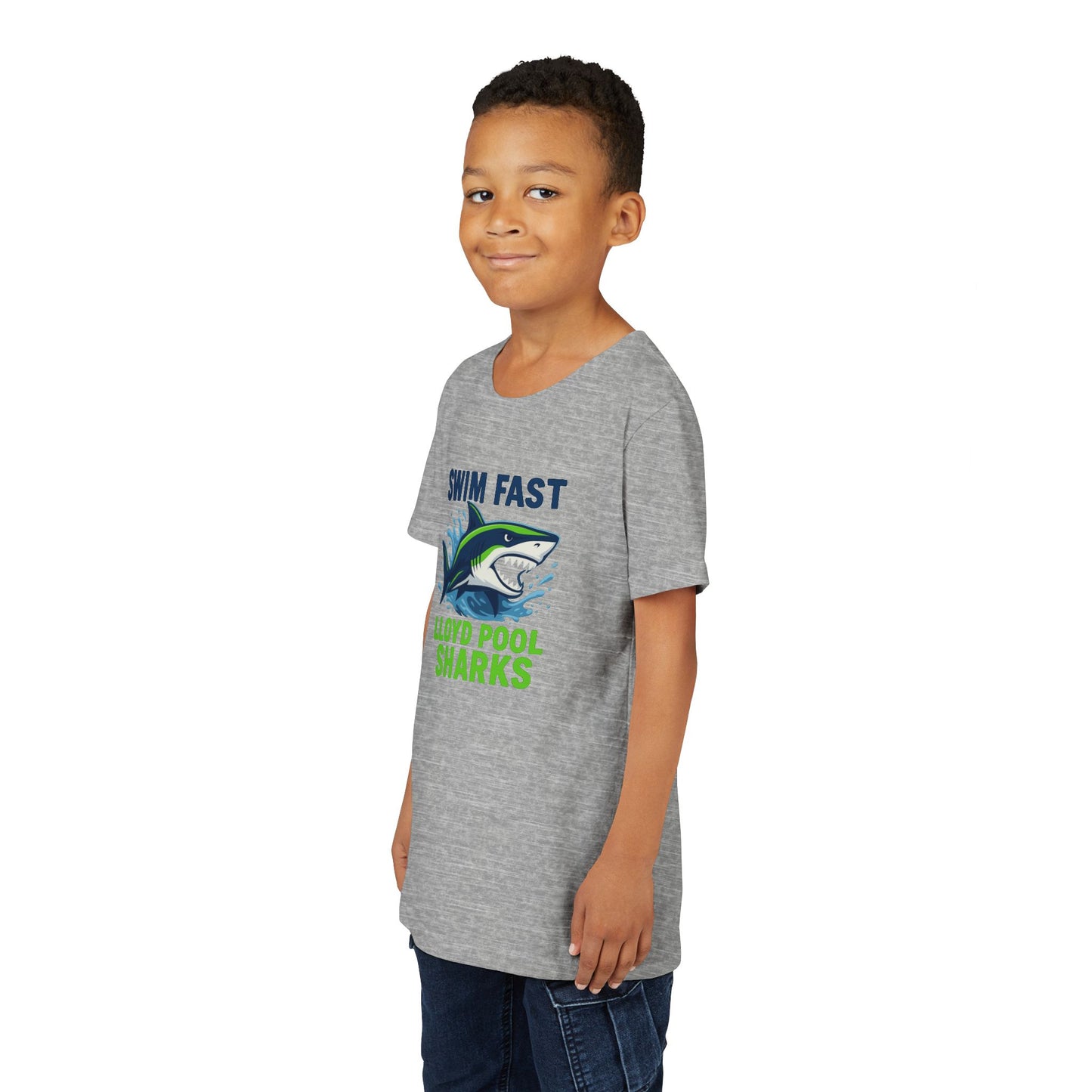 Youth T-Shirt - Swim Fast - Lloyd Pool Swim Team
