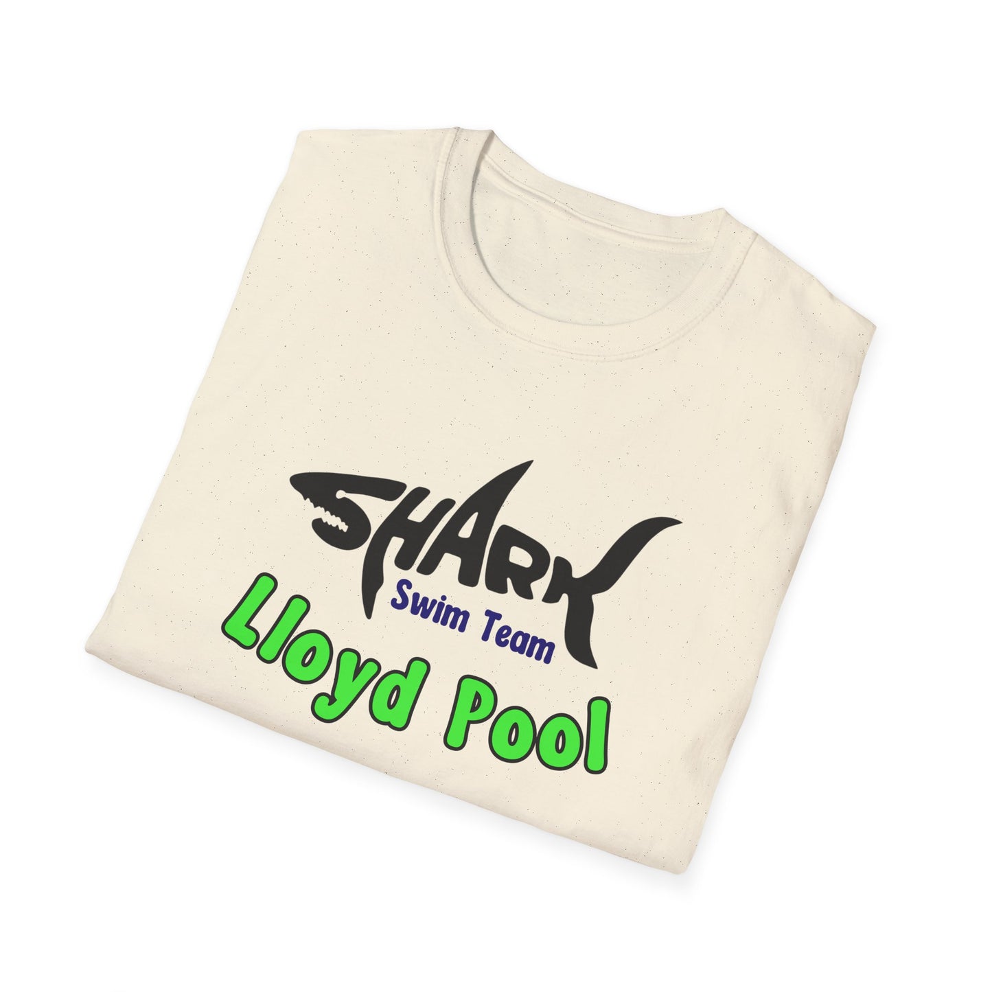 Adult Unisex T-Shirt - Shark Swim Team - Lloyd Swim Team
