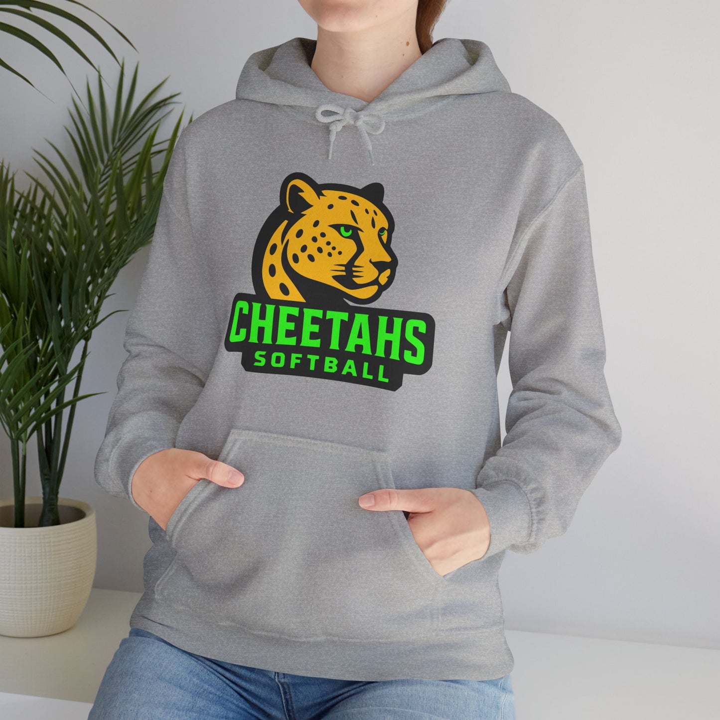 Cheetahs Softball Hoodie – Unisex Team Spirit Sweatshirt, Cozy Fan Gear with Free Shipping