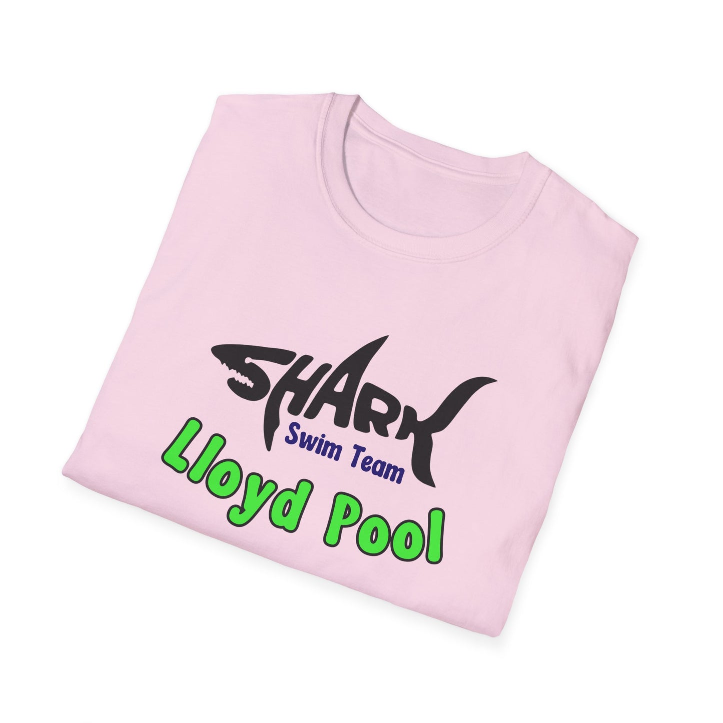 Adult Unisex T-Shirt - Shark Swim Team - Lloyd Swim Team
