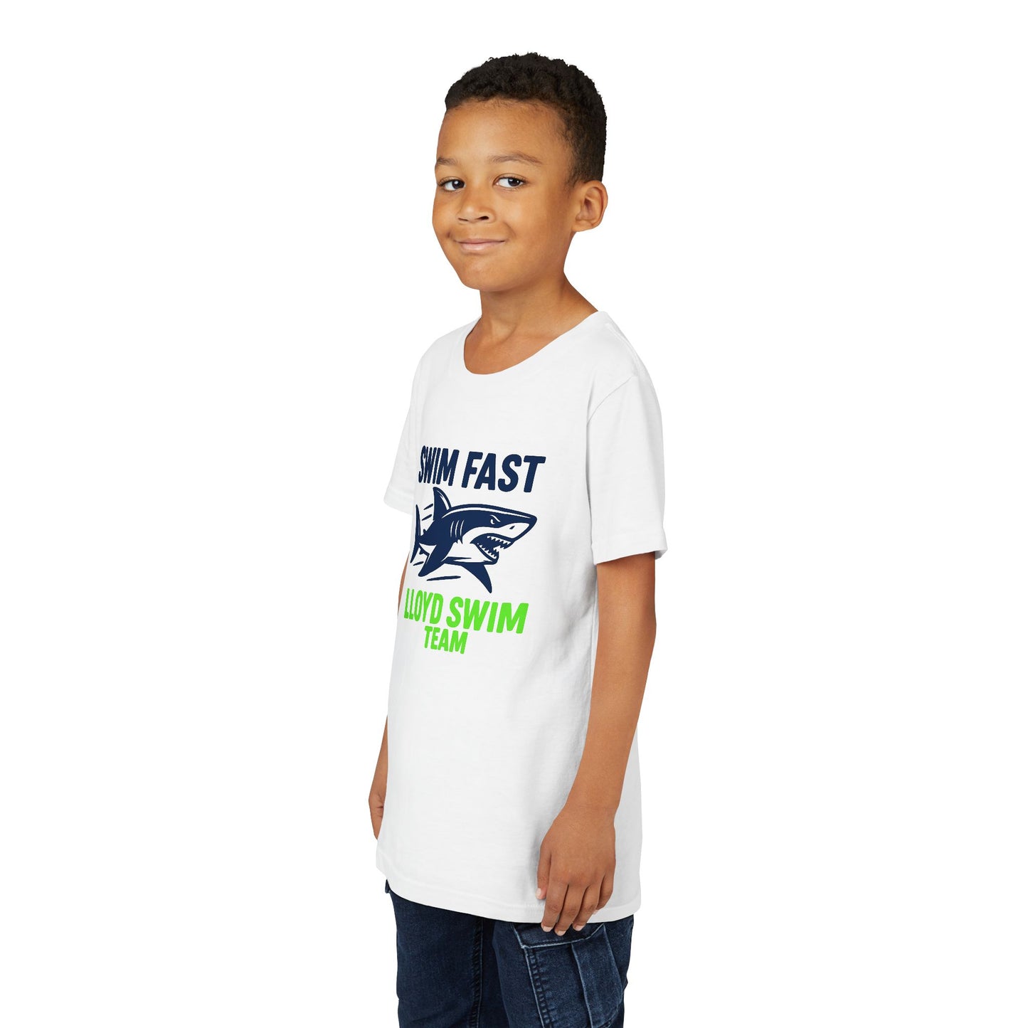 Youth T-Shirt - Swim Fast - Lloyd Swim Team