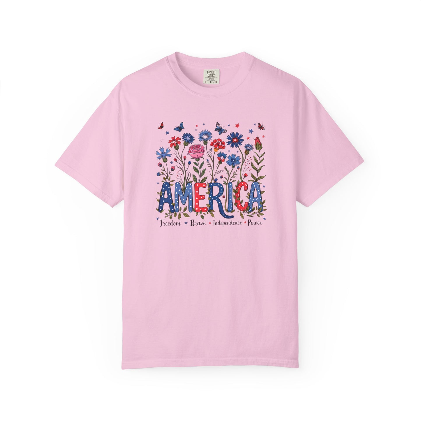 Adult Comfort Colors T-Shirt - America - 4th of July