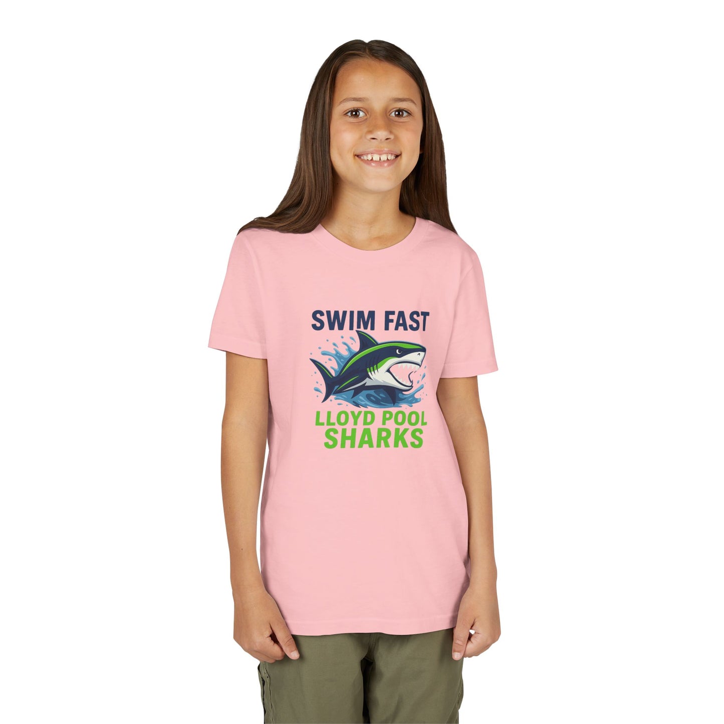 Youth T-Shirt - Swim Fast - Lloyd Pool Swim Team