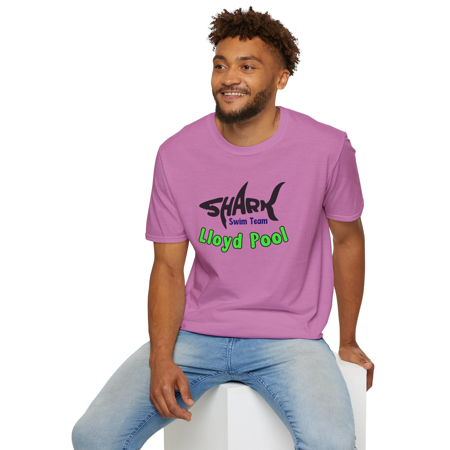 Adult Unisex T-Shirt - Shark Swim Team - Lloyd Swim Team