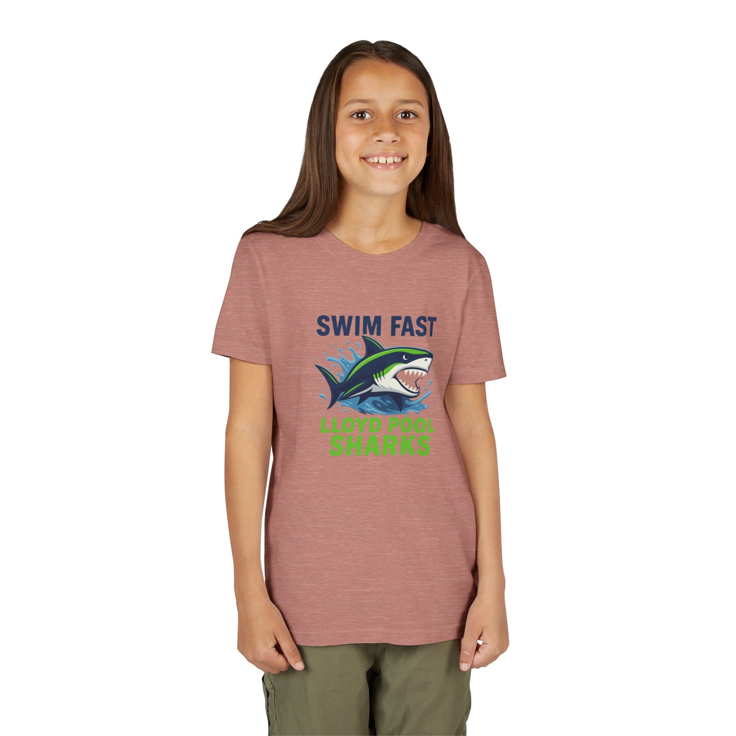Youth T-Shirt - Swim Fast - Lloyd Pool Swim Team