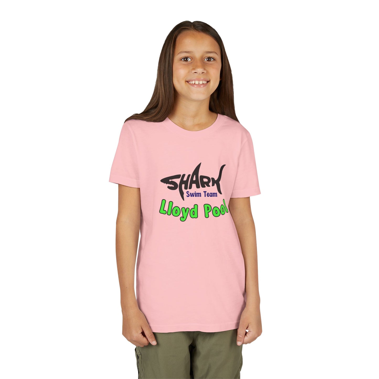 Youth T-Shirt - Shark Swim Team- Lloyd Swim Team