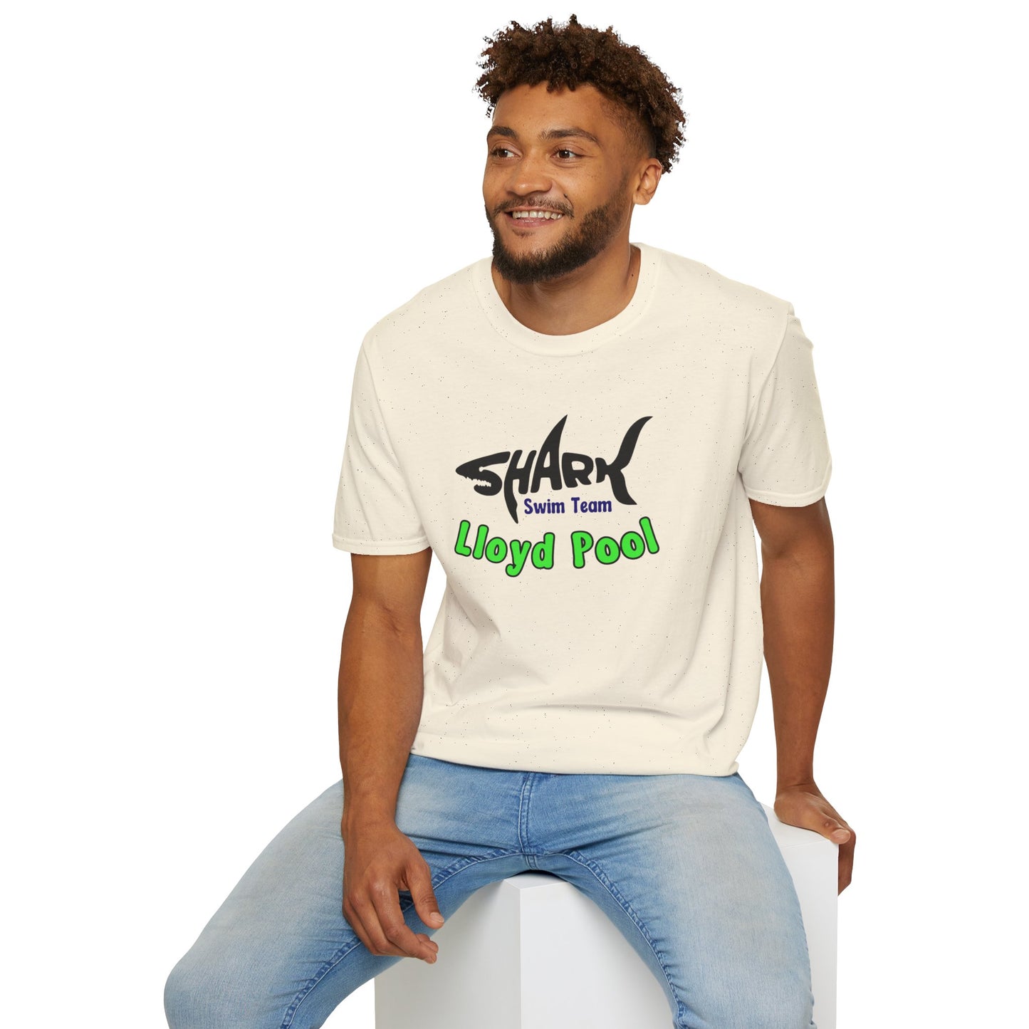 Adult Unisex T-Shirt - Shark Swim Team - Lloyd Swim Team