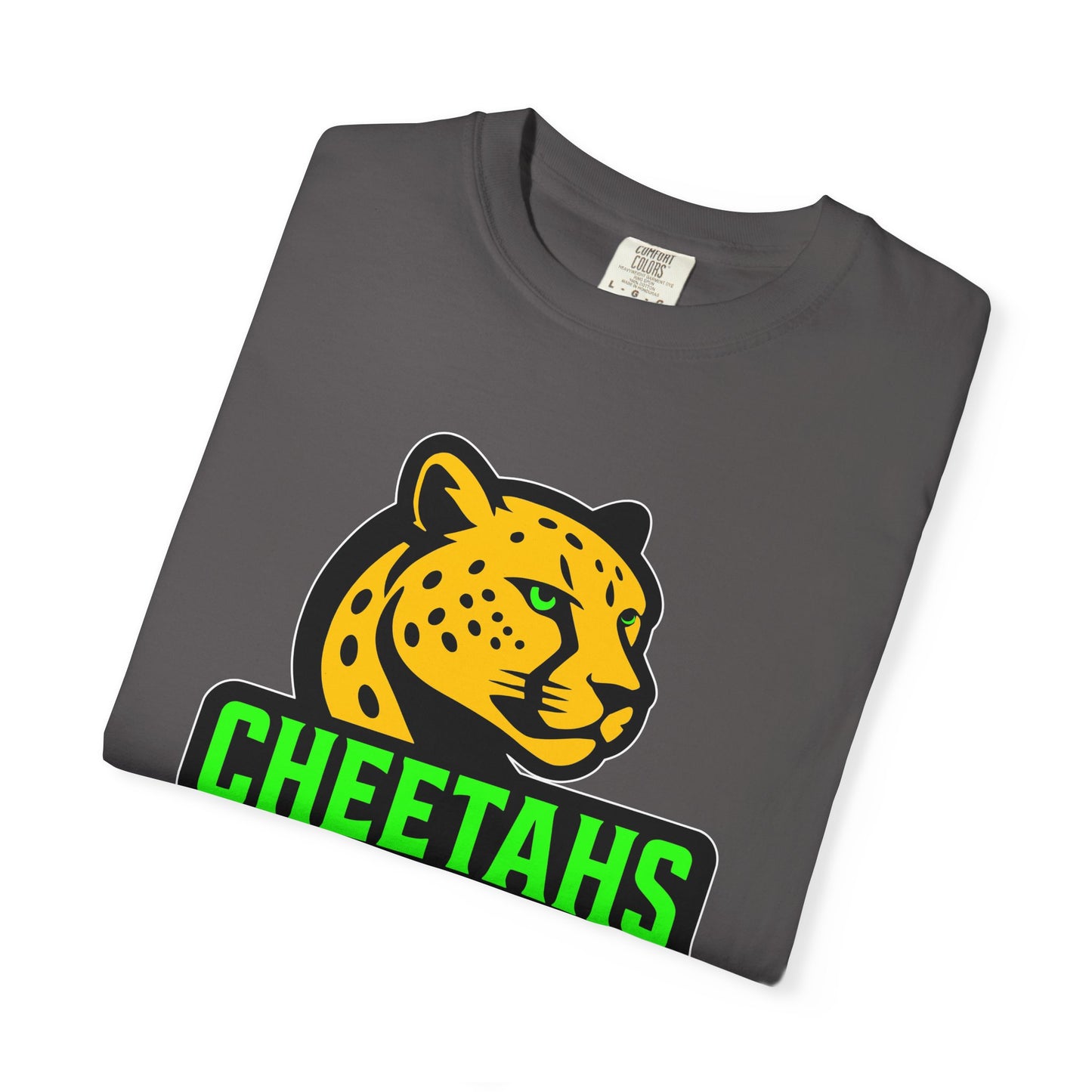 Cheetahs Softball Comfort Colors T-Shirt | Unisex Garment-Dyed Spirit Wear, Team Pride, Free Shipping