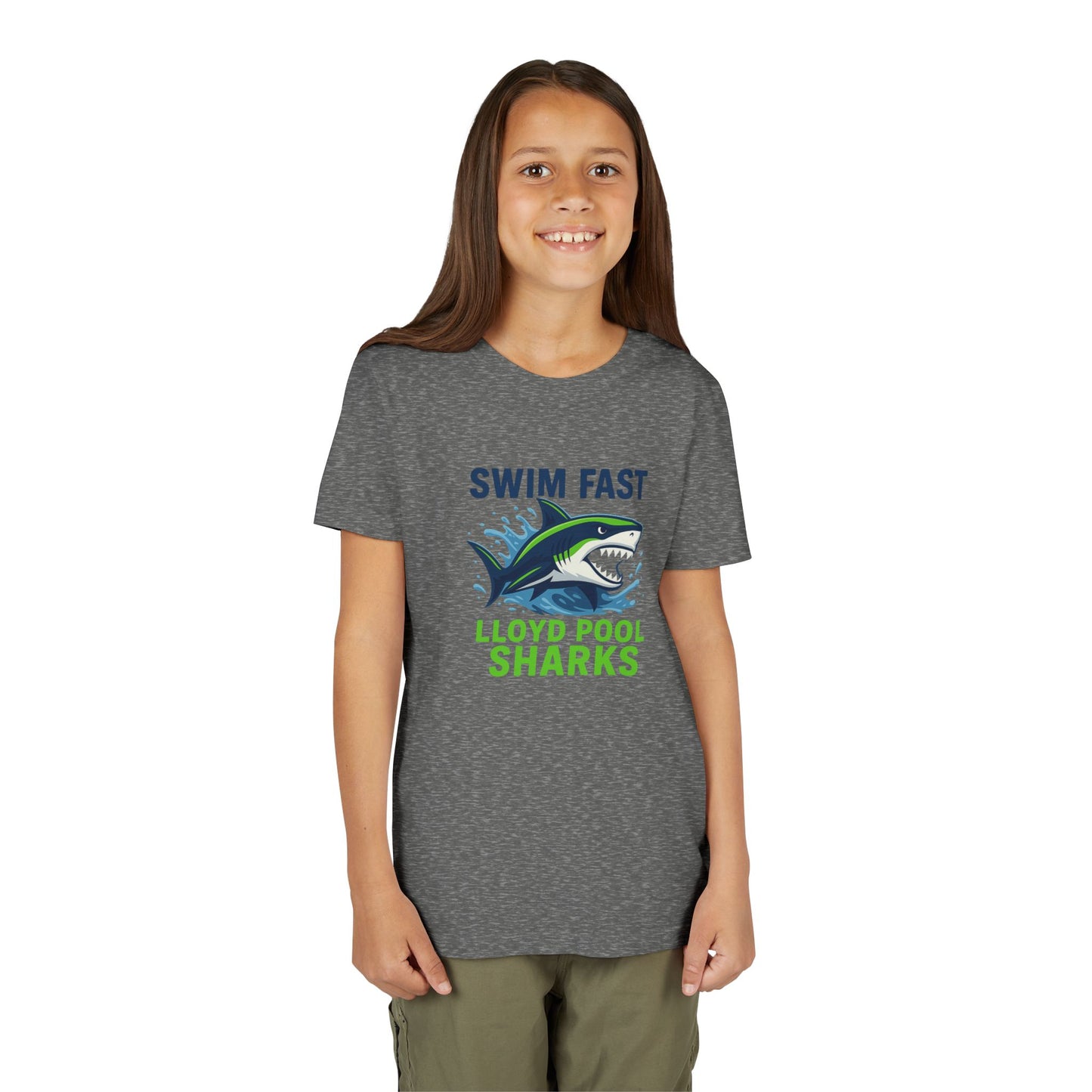 Youth T-Shirt - Swim Fast - Lloyd Pool Swim Team