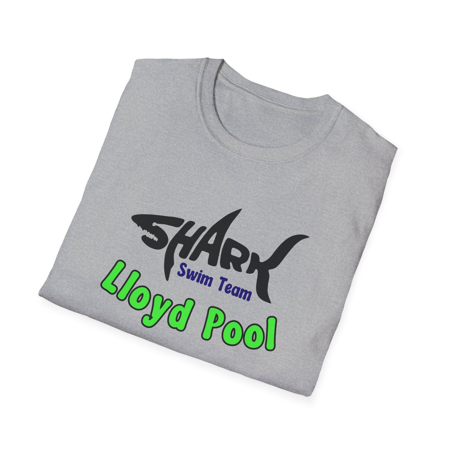 Adult Unisex T-Shirt - Shark Swim Team - Lloyd Swim Team