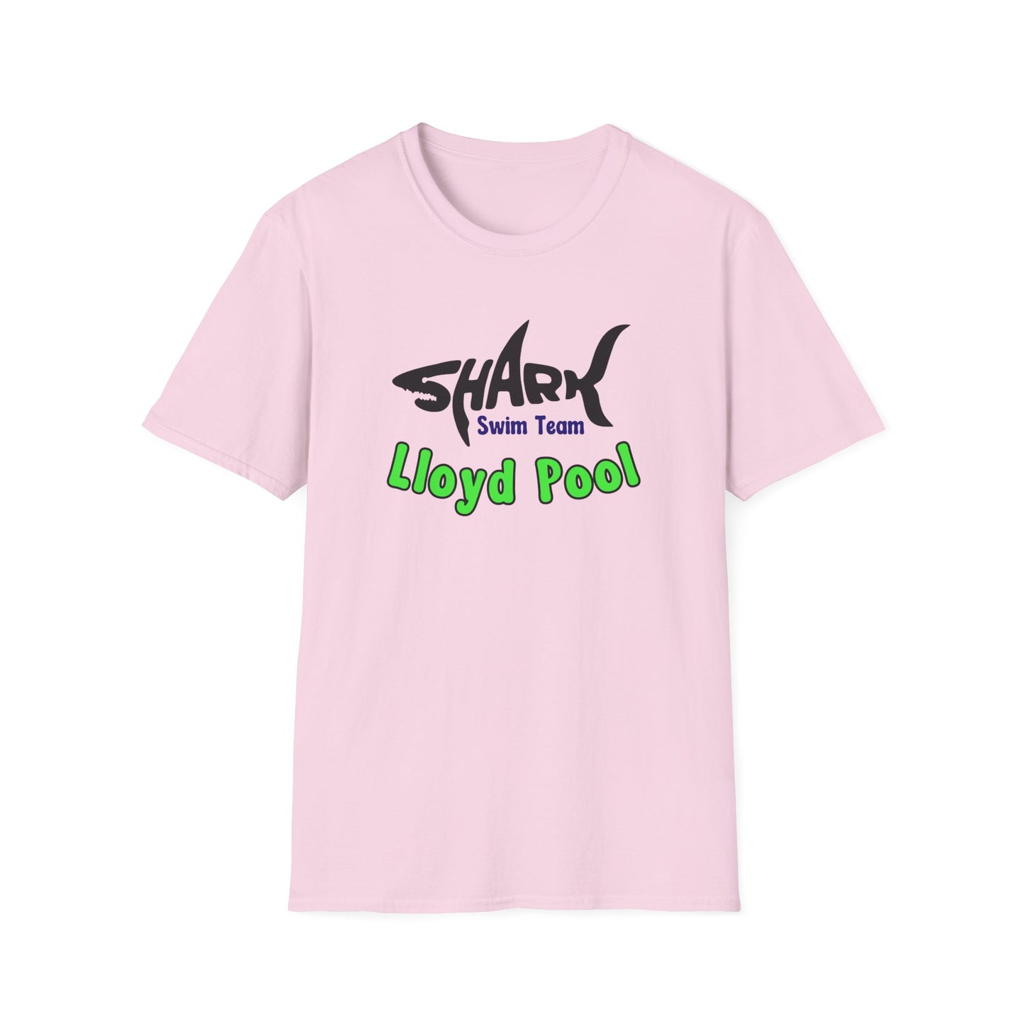 Adult Unisex T-Shirt - Shark Swim Team - Lloyd Swim Team