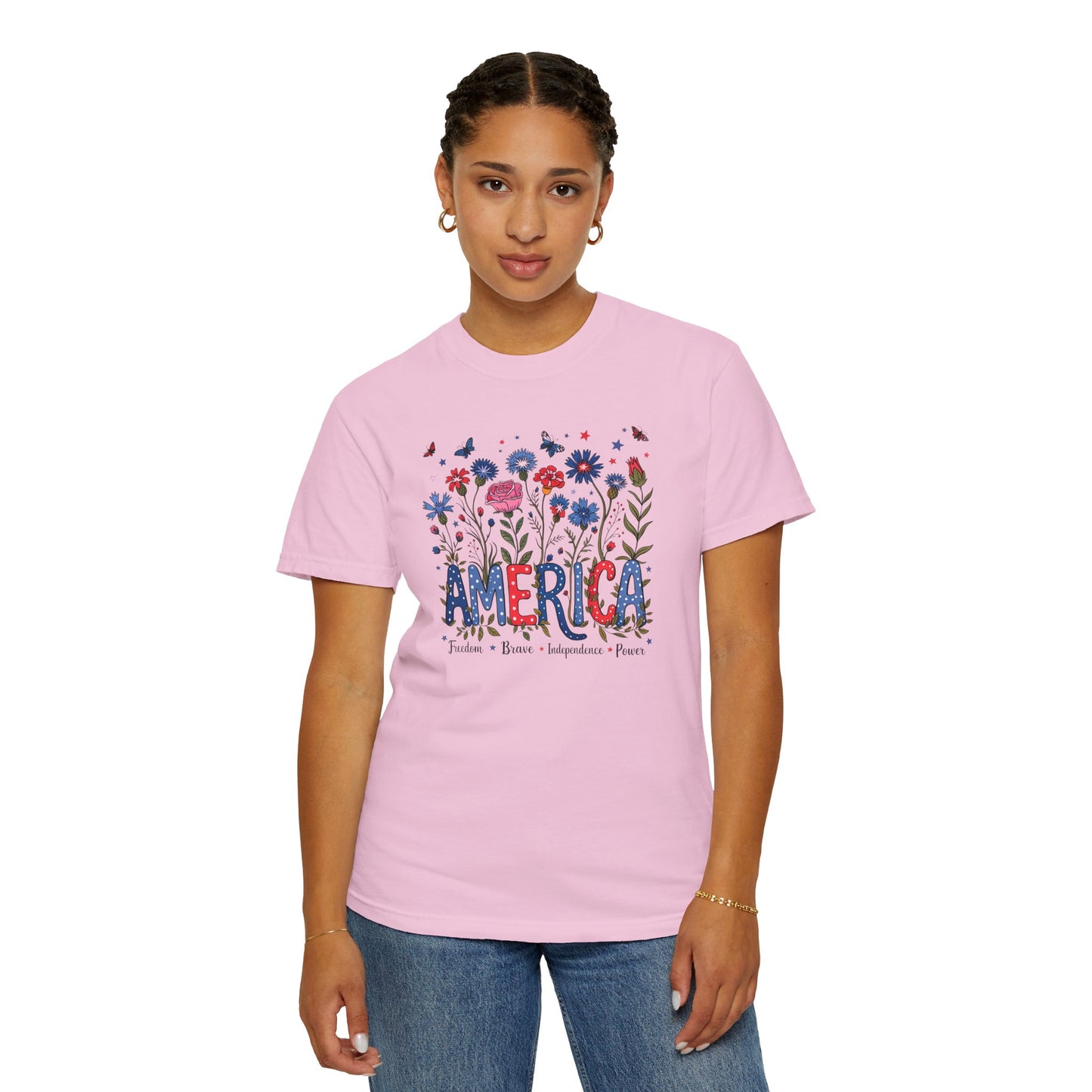 Adult Comfort Colors T-Shirt - America - 4th of July