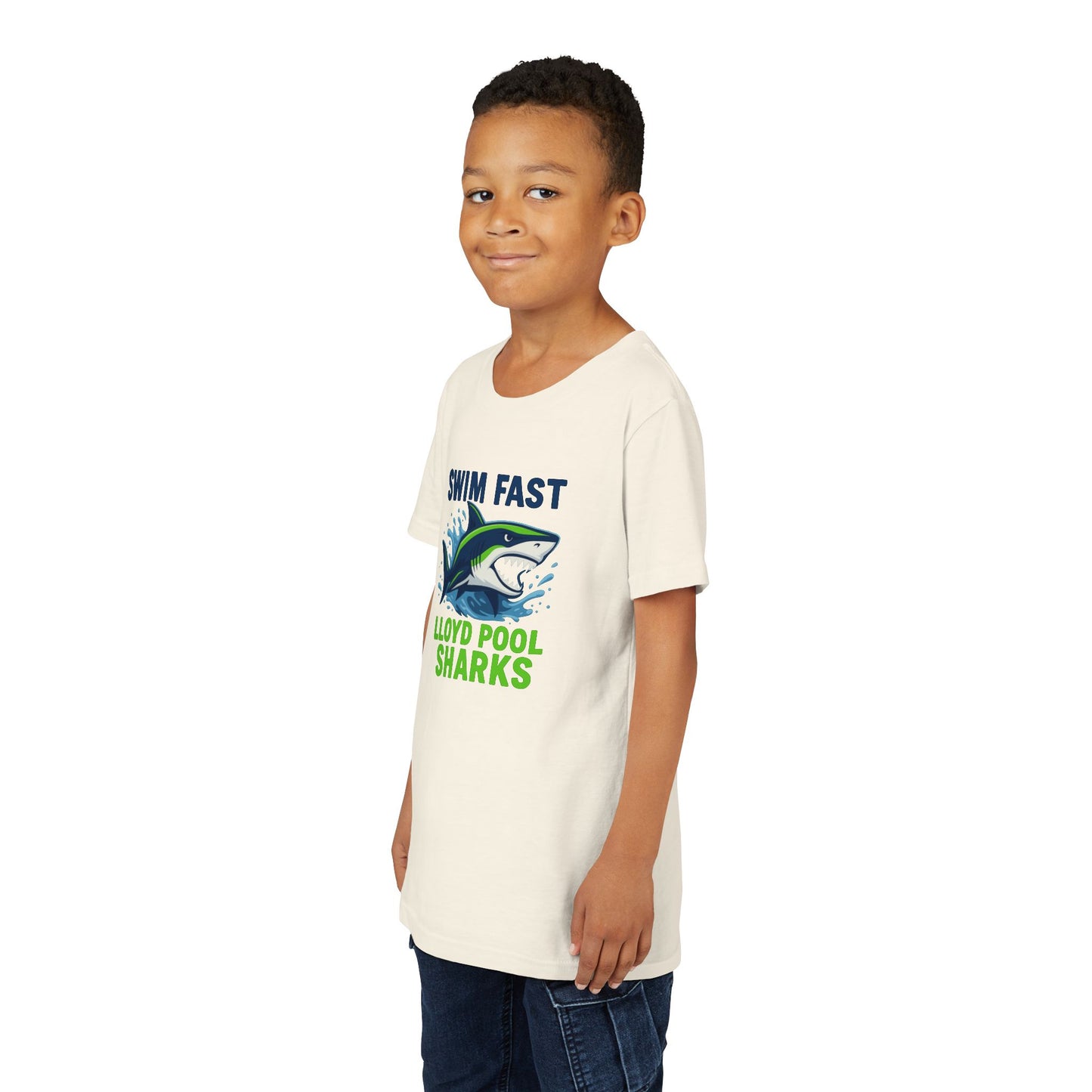 Youth T-Shirt - Swim Fast - Lloyd Pool Swim Team