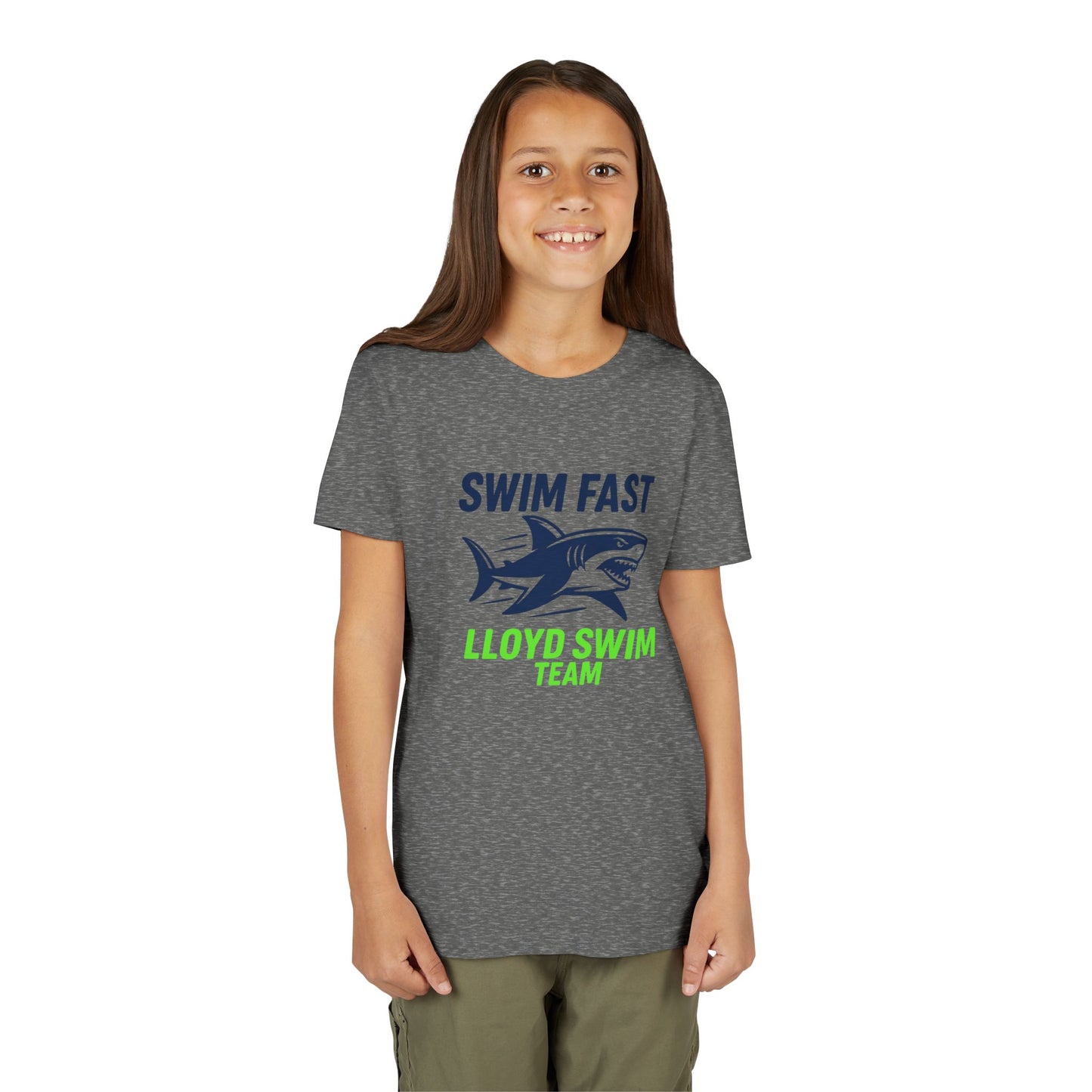 Youth T-Shirt - Swim Fast - Lloyd Swim Team