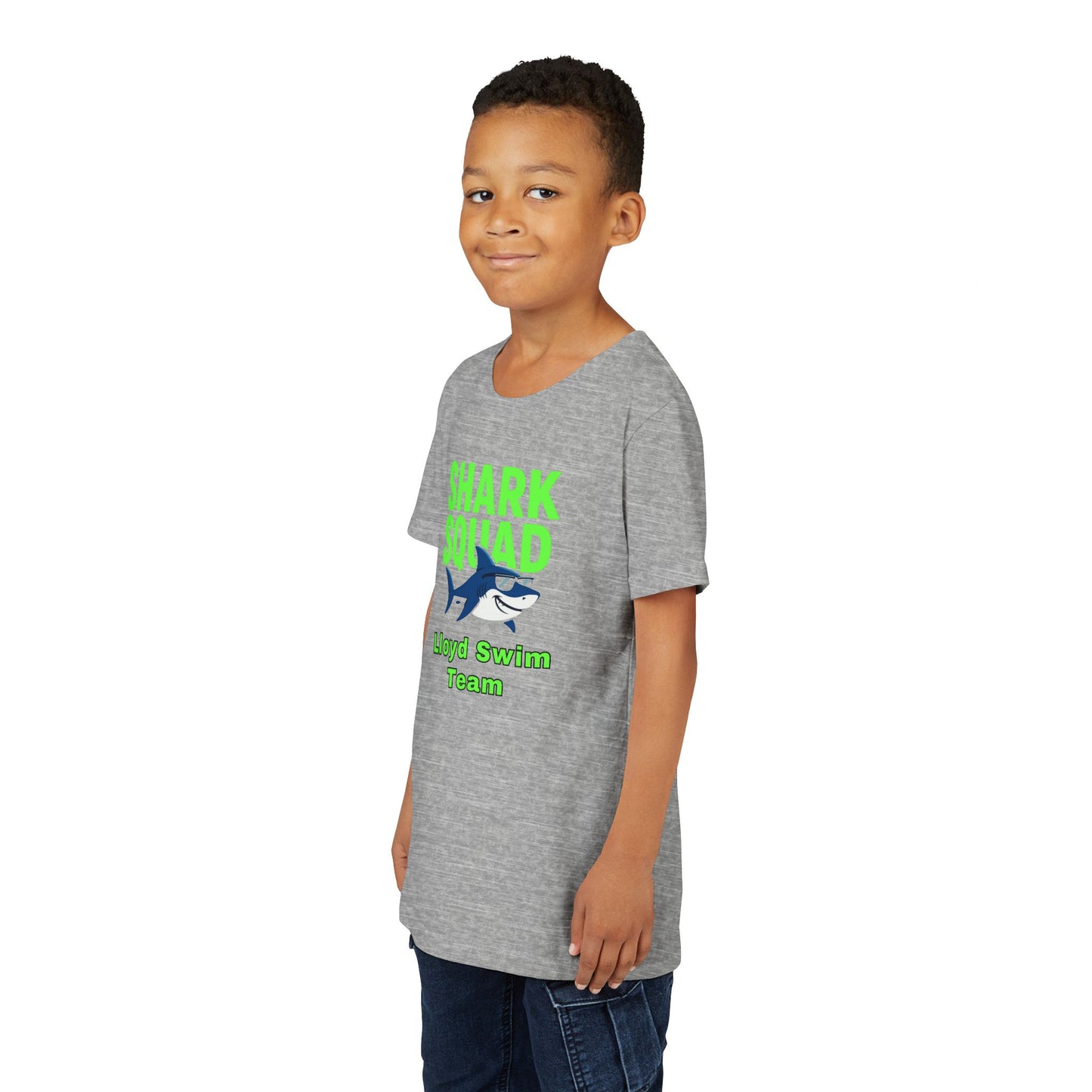 Youth T-Shirt - Shark Squad - Lloyd Swim Team