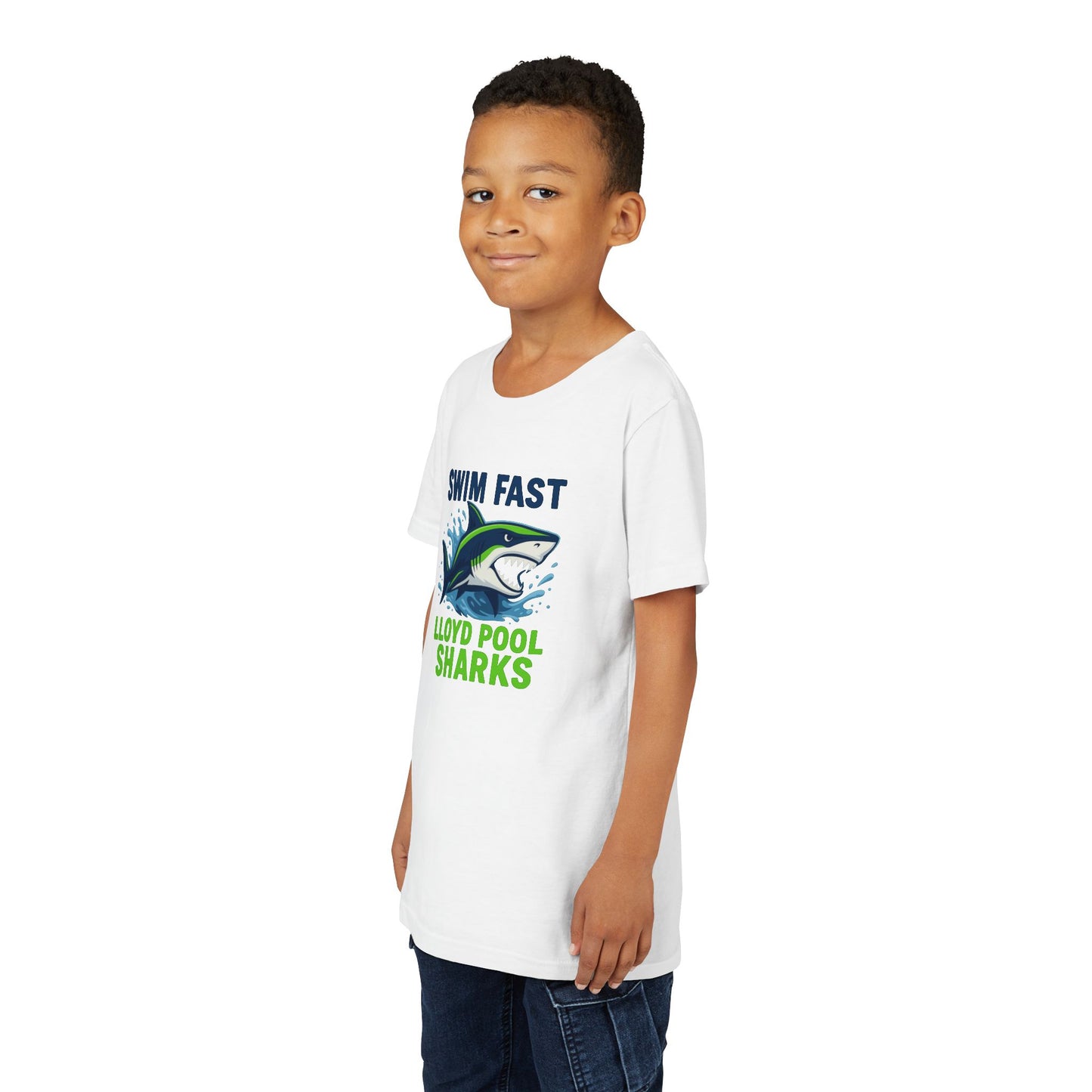 Youth T-Shirt - Swim Fast - Lloyd Pool Swim Team