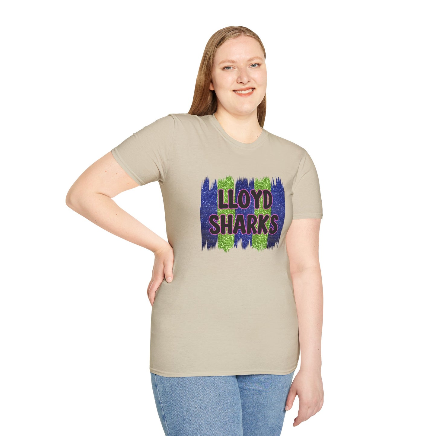Adult Unisex T-Shirt - Lloyd Sharks - Lloyd Swim Team